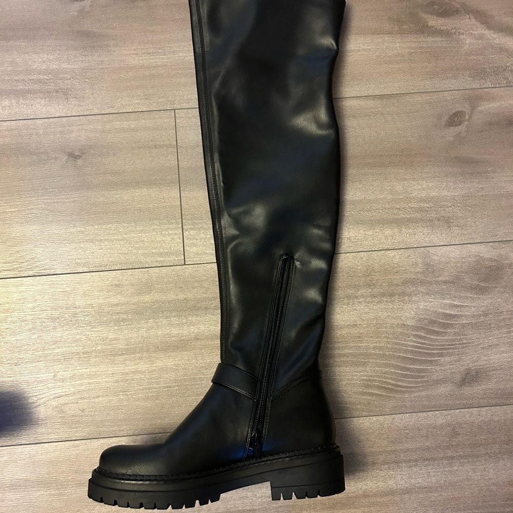 GB Game Changer over the knee lug sole boots - Picture 9 of 13